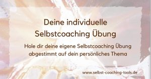 Selbstcoaching Übung